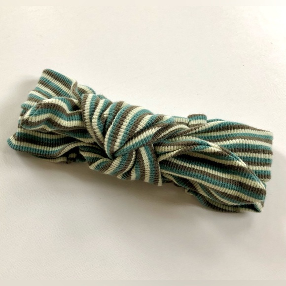 Kate Quinn Organics Stretchy Organic Cotton Headband Bow Size Small 0-6 Months - Picture 2 of 6